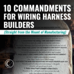 INCT Blog Square 10 COMMANDMENTS of Wiring Harnesses