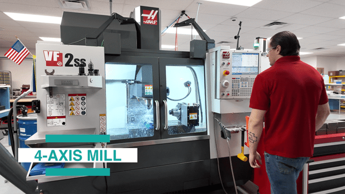 4-AXIS MILL